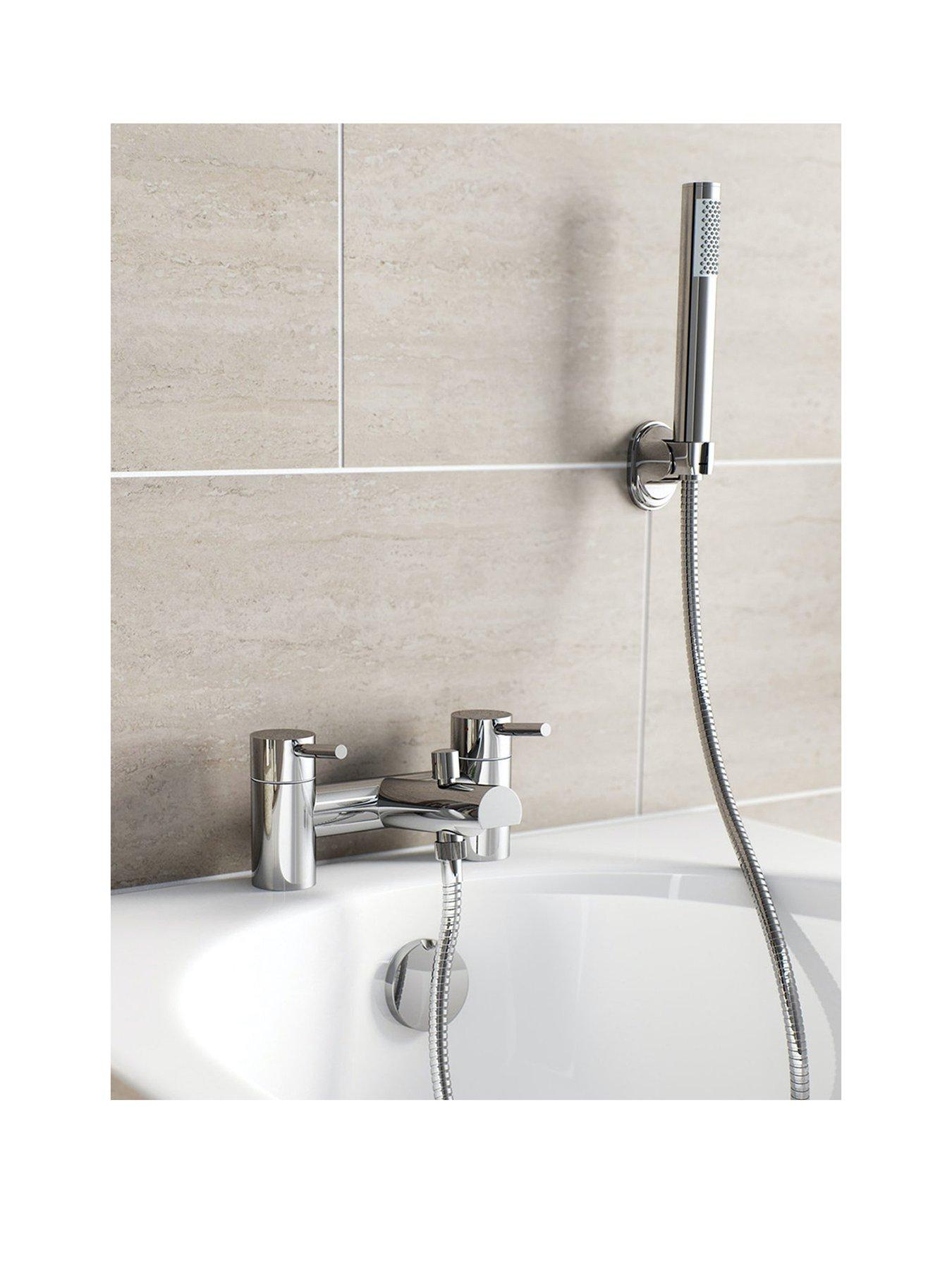 Product photograph of Orchard Bathrooms By Victoria Plum Eden Round Handle Bath Shower Mixer Tap from very.co.uk