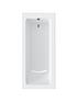  image of orchard-bathrooms-straight-bath-suite-with-close-coupled-toilet-and-full-pedestal-basin-1500-x-700