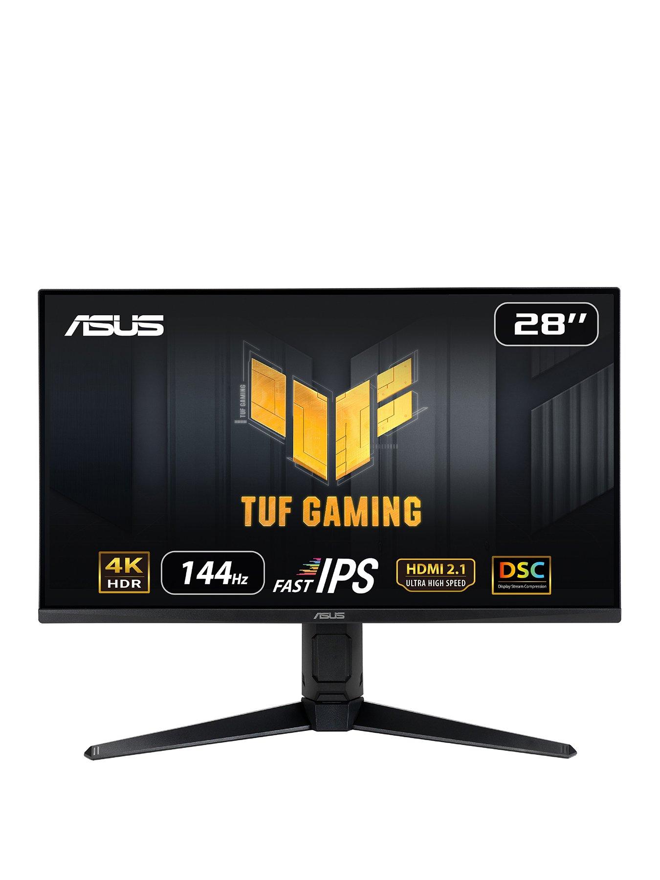 Asus TUF Gaming 4K G-Sync Ultra Monitor 144Hz, VG28UQL1A 28in NVIDIA HD