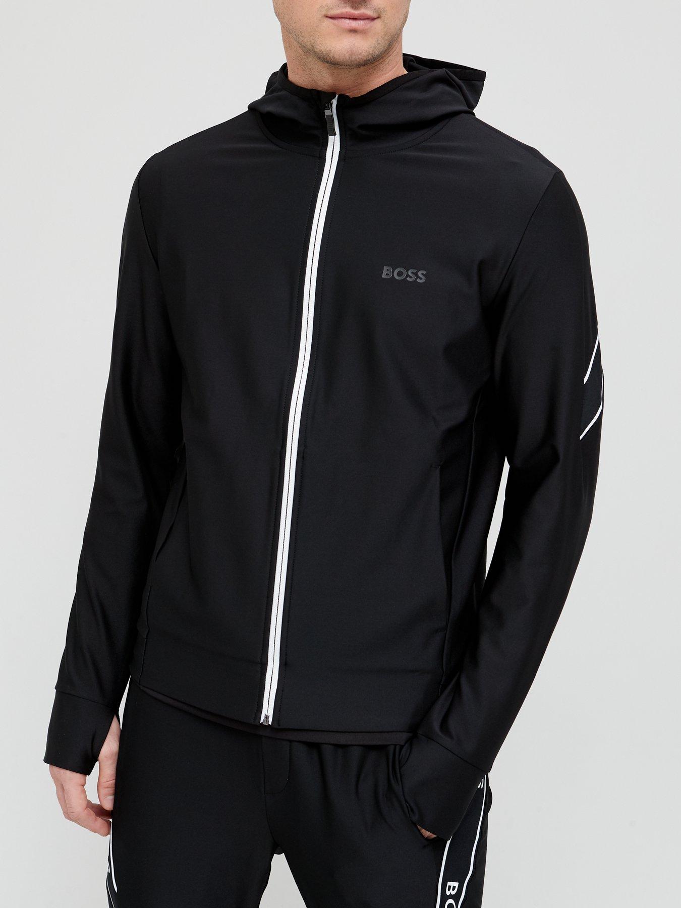 boss full zip sweatshirt