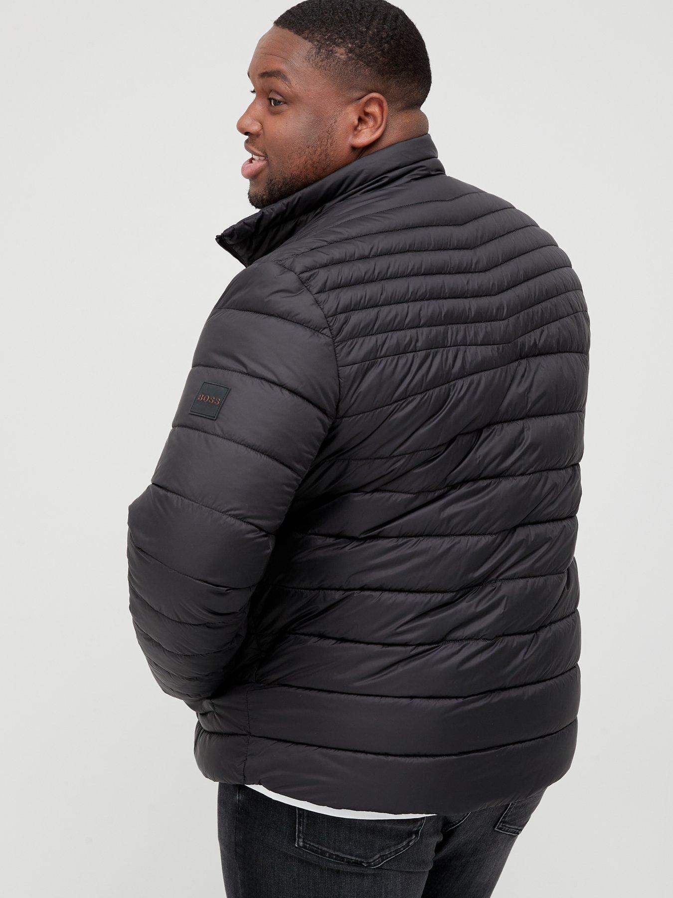  Big & Tall Oswizz Padded Jacket - Black