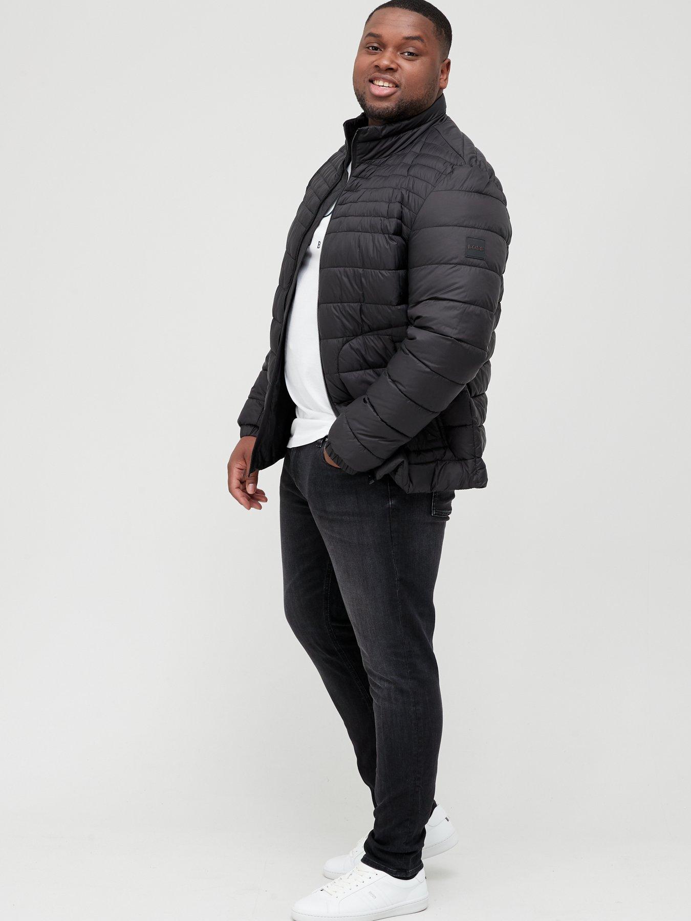  Big & Tall Oswizz Padded Jacket - Black