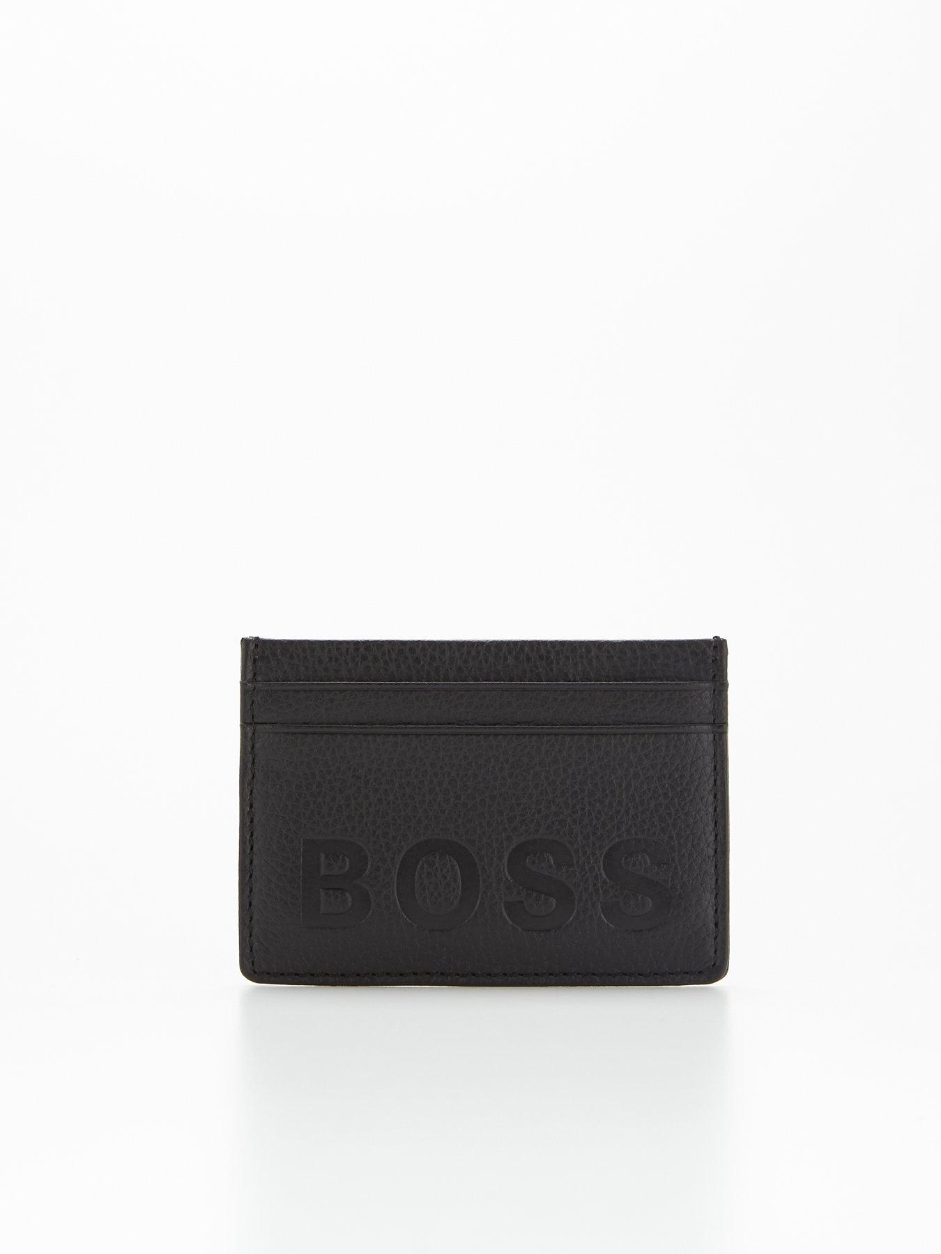 Men Wallet & Credit Card Holder Gift Set - Black