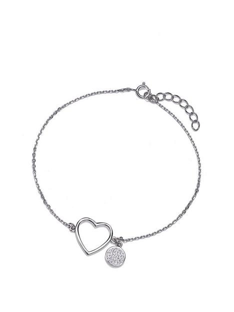 evoke-sterling-silver-rhodium-plated-crystal-heart-disc-charm-bracelet-71-inches