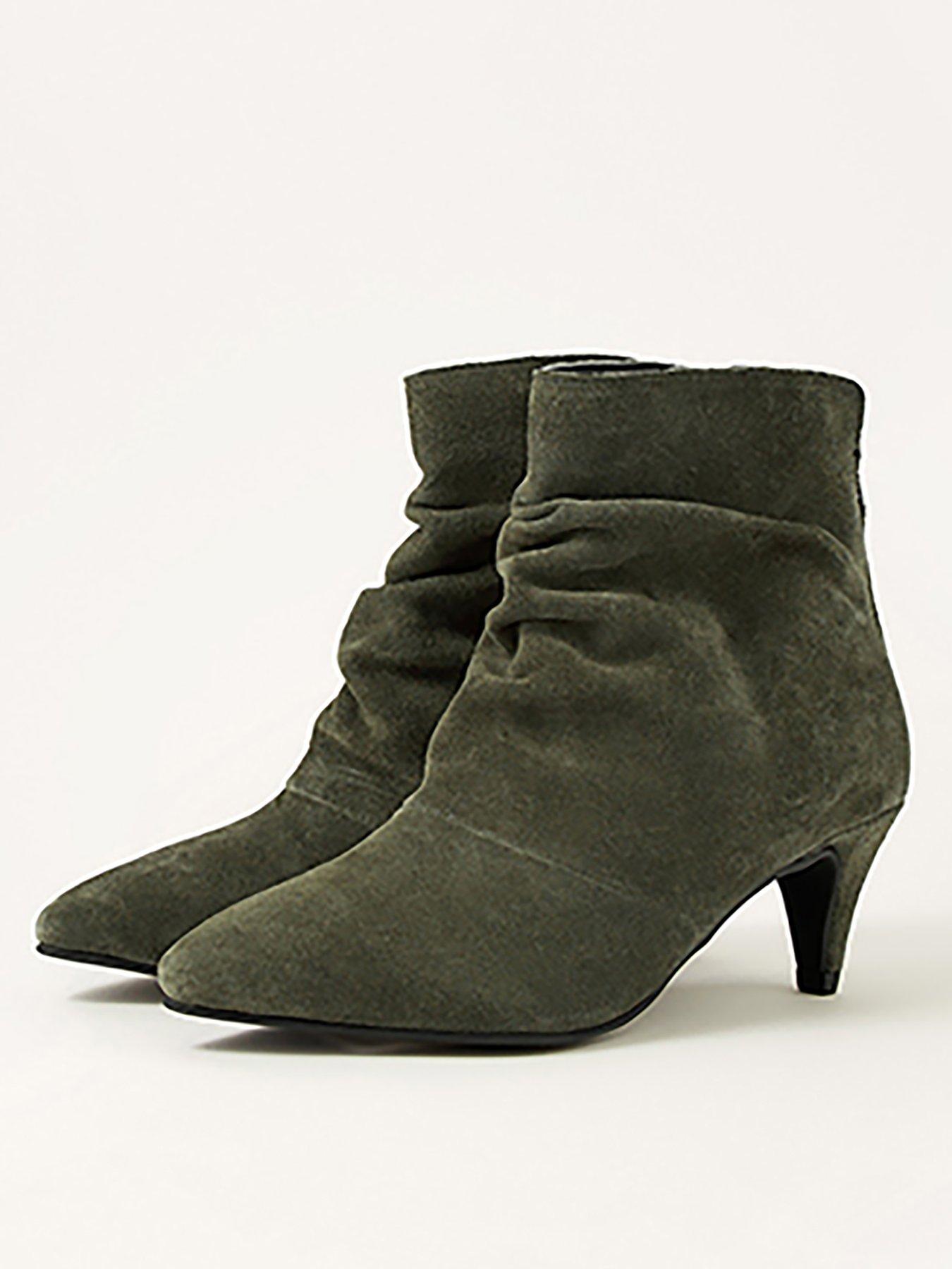 green slouch boots