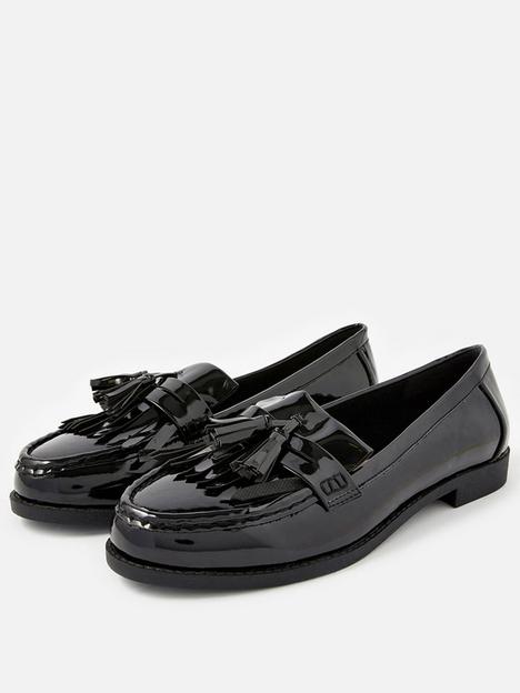 accessorize-patent-loafer-black