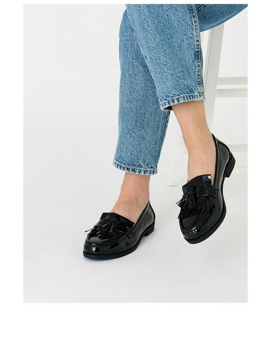 stillFront image of accessorize-patent-loafer