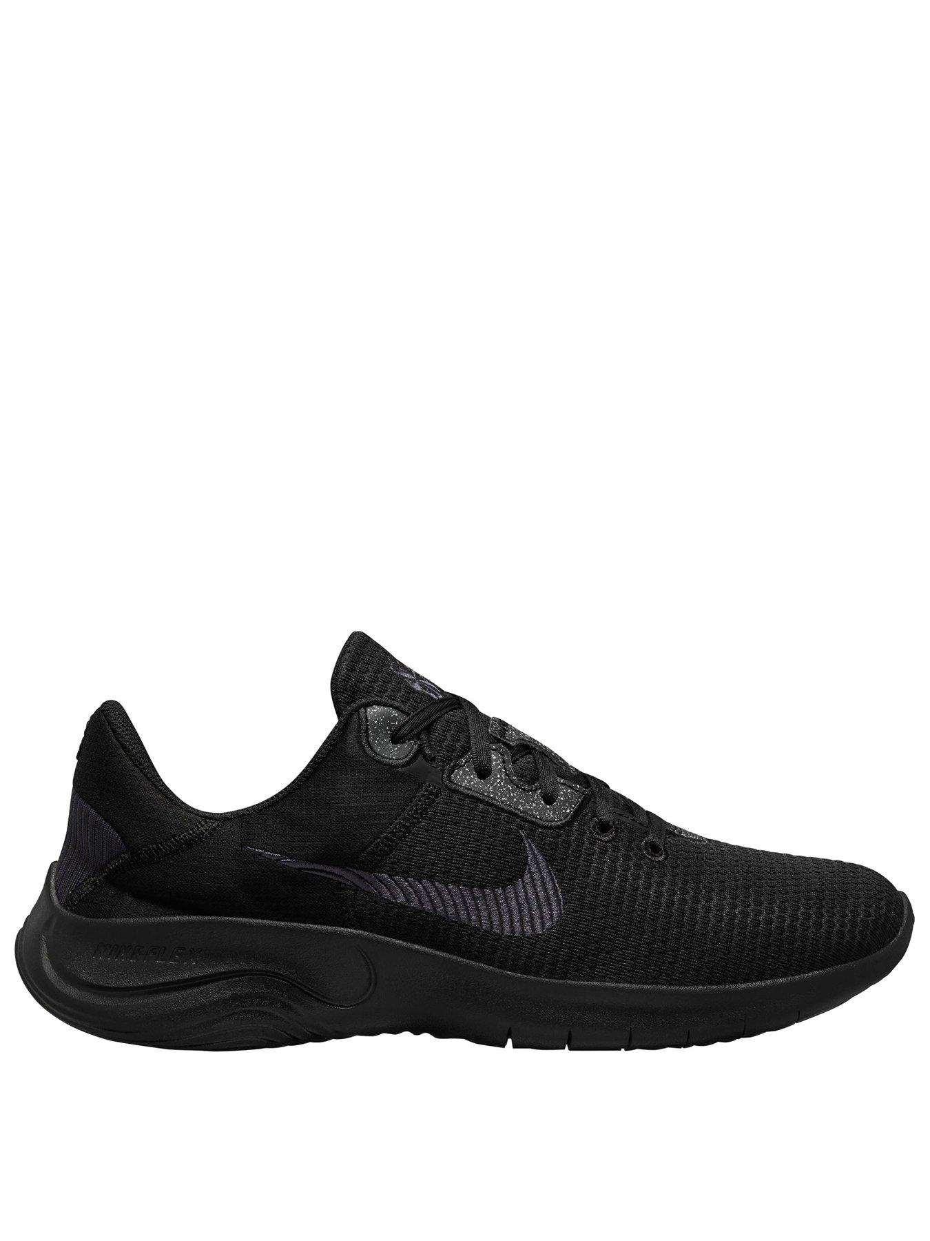 Nike flex hot sale run black