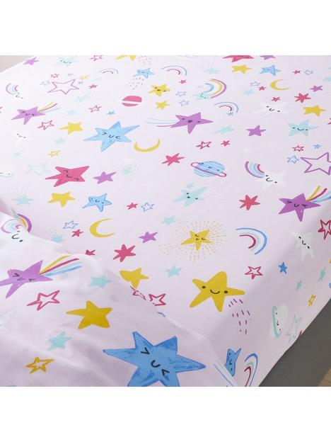 catherine-lansfield-happy-stars-fitted-sheet