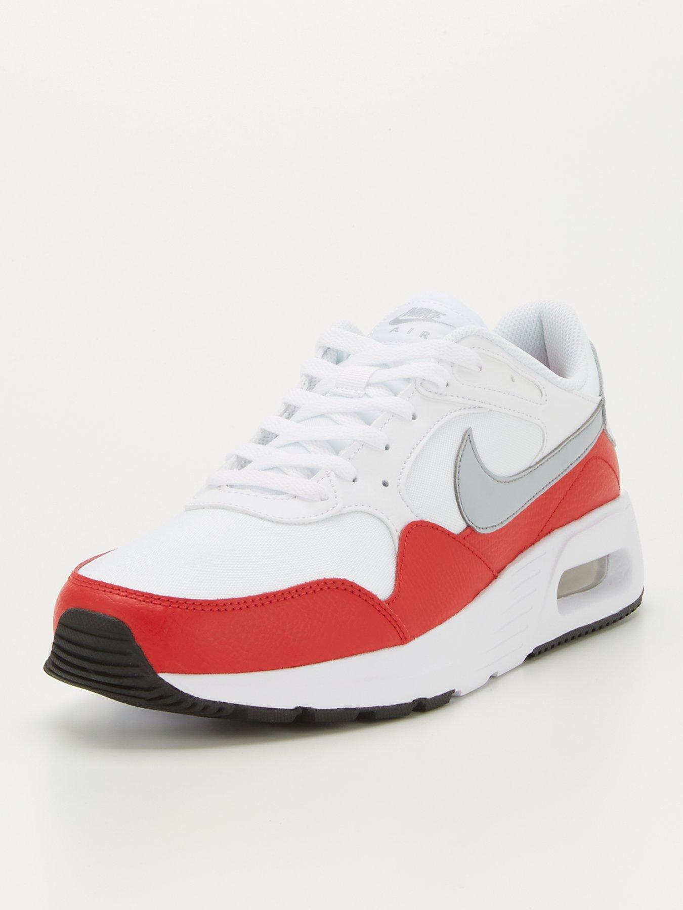 nike air max mini swoosh black red