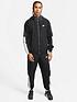  image of nike-nsw-contrast-woven-hooded-tracksuit-blackgrey