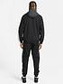  image of nike-nsw-contrast-woven-hooded-tracksuit-blackgrey