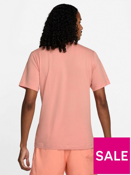 stillFront image of nike-nsw-just-do-it-t-shirt-pink