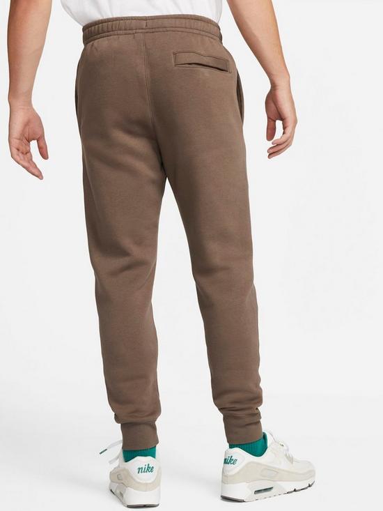 stillFront image of nike-nsw-club-fleece-joggers-brown
