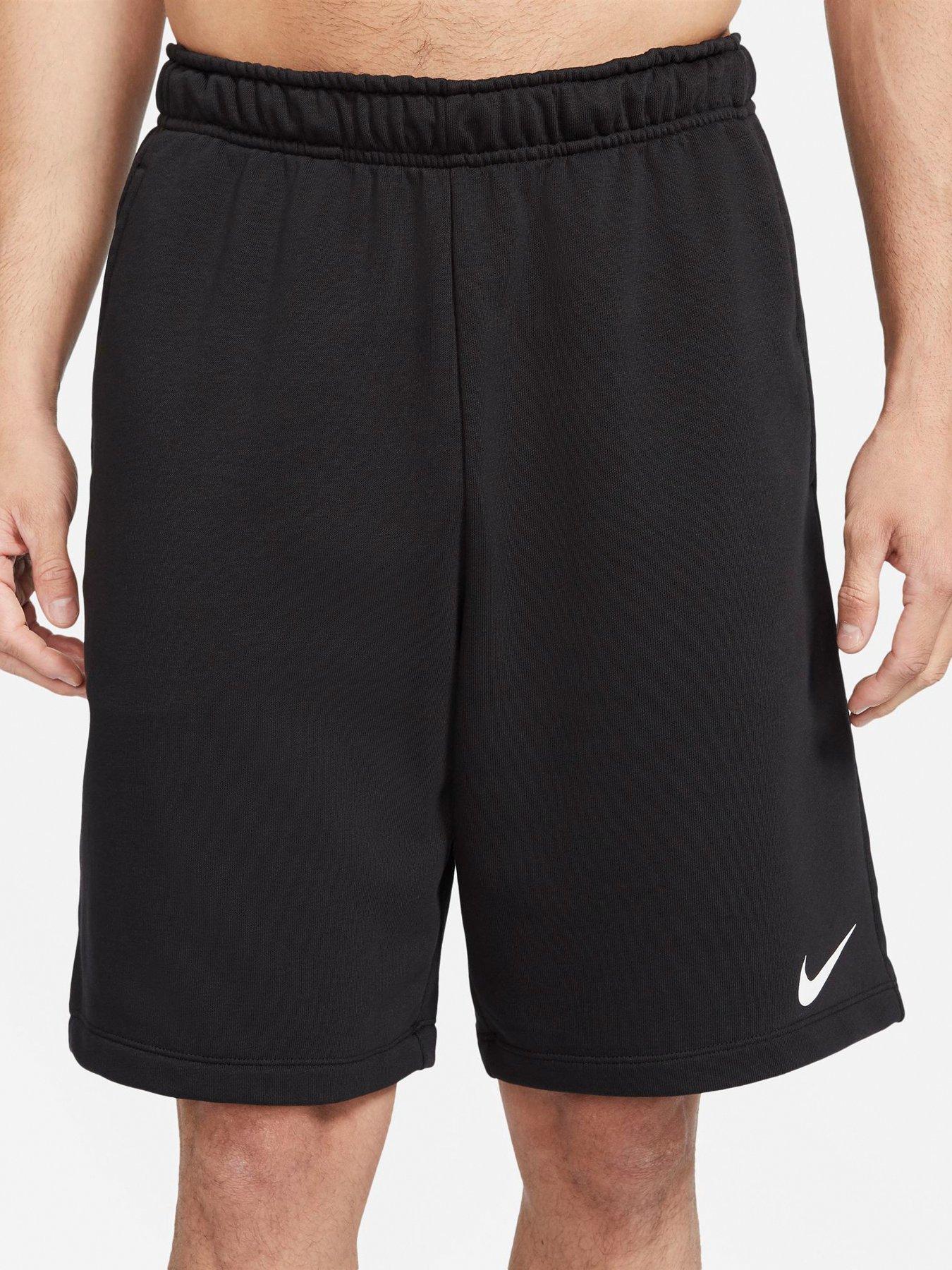 Nike Train Dri-FIT Fleece Shorts - Black | very.co.uk