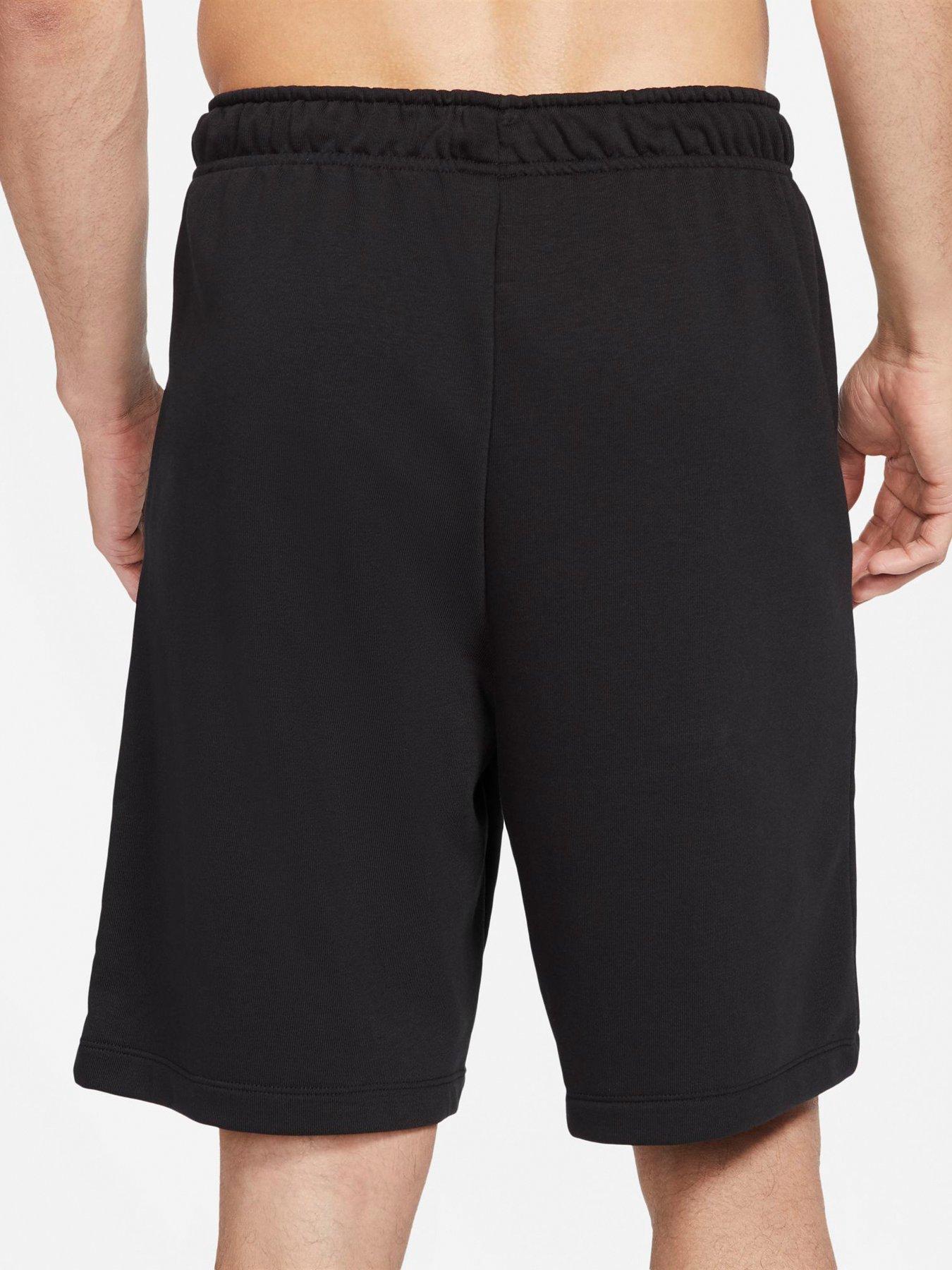 Nike Train Dri-FIT Fleece Shorts - Black | very.co.uk