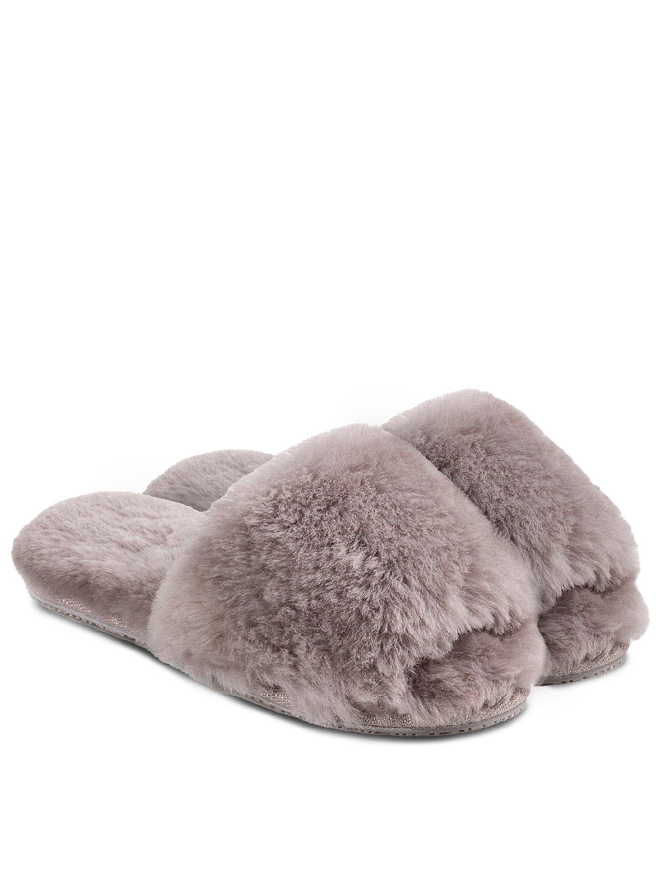 Sheepskin on sale slider slippers