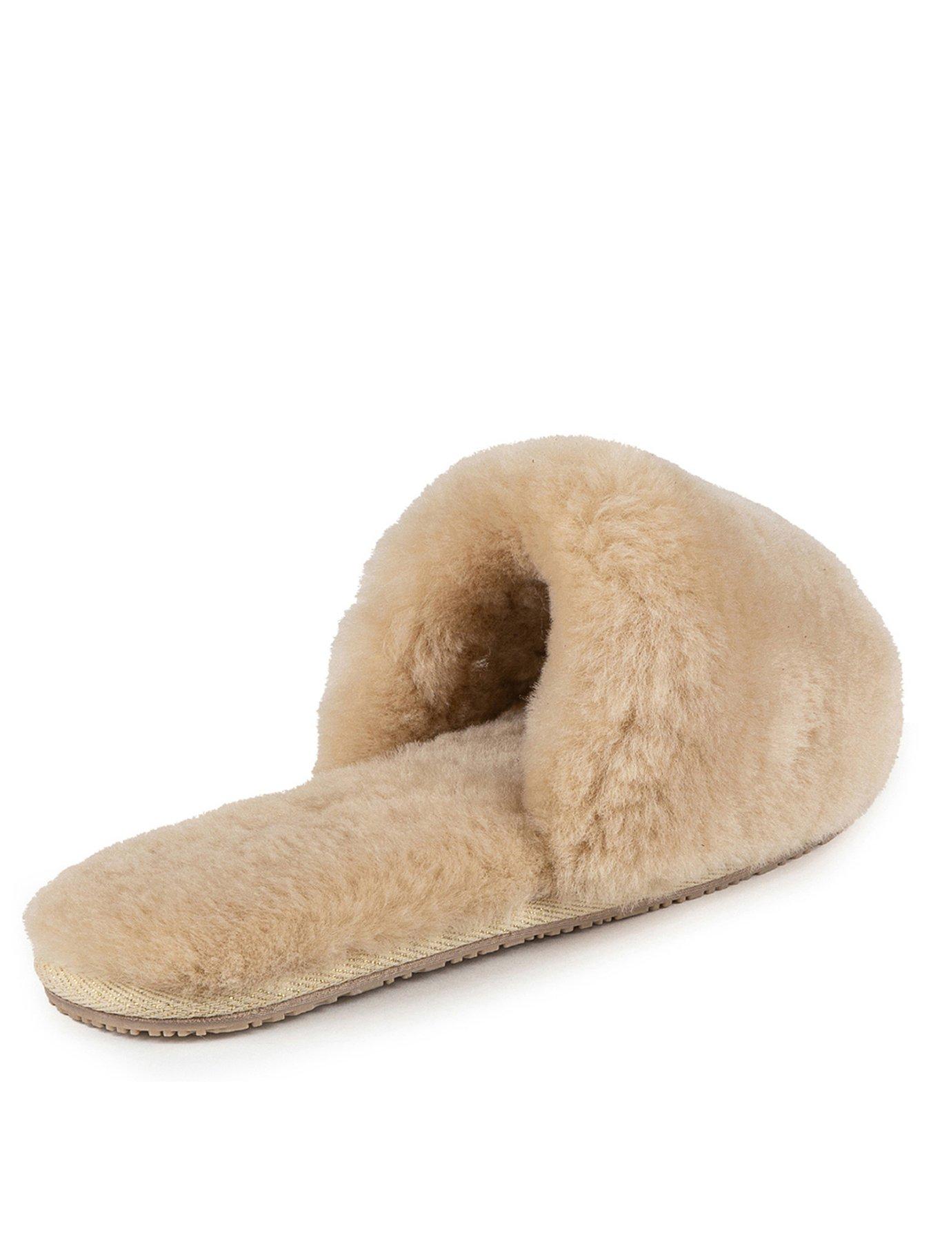 Sheepskin sliders hot sale