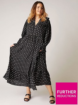 yours-yours-limited-clothing-fashion-frill-maxi-dress-polka-dot