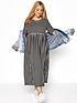 yours-yours-limited-clothing-yours-mixed-stripe-dress-monoback