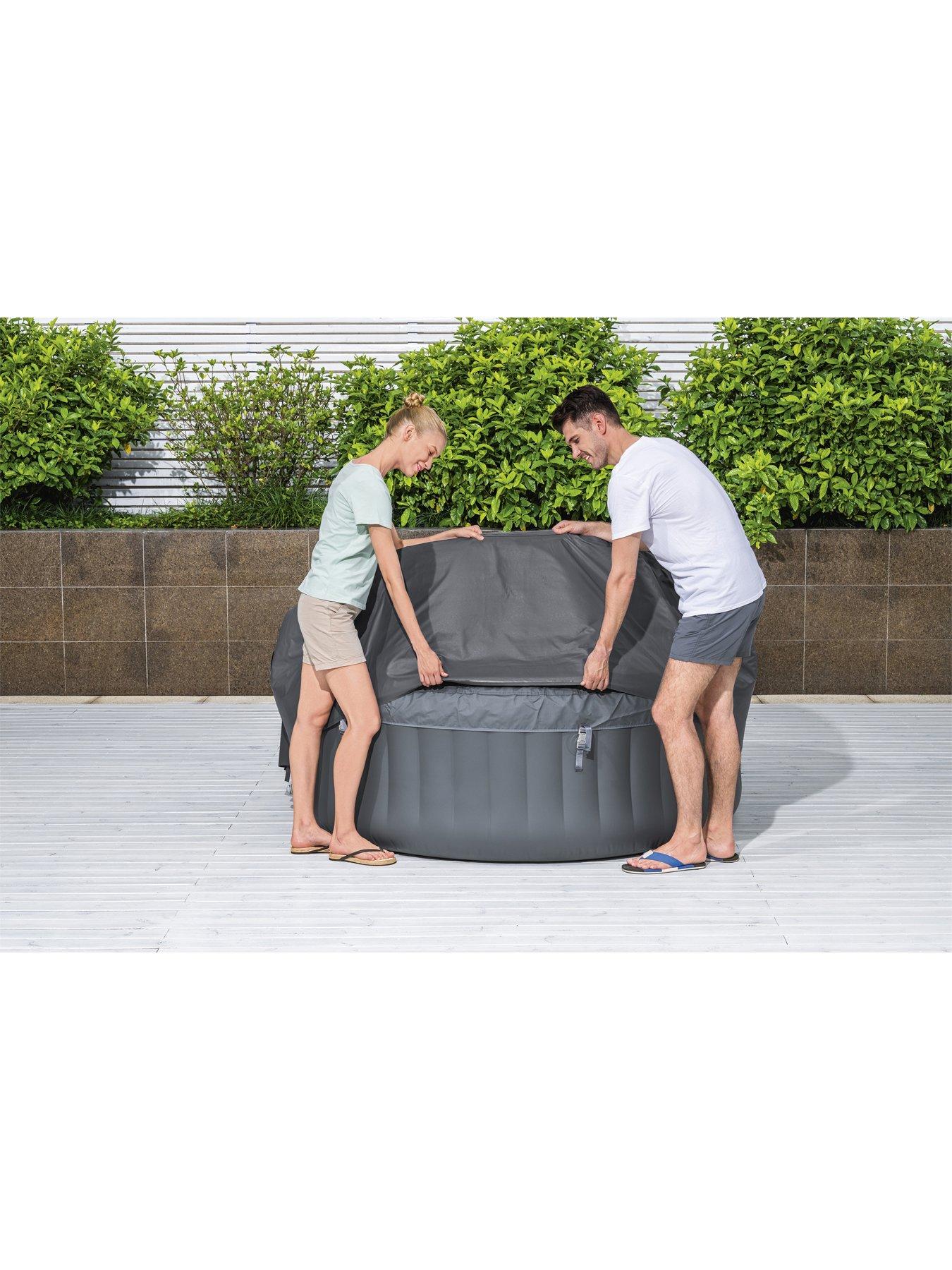 Lay Z Inflatable Hot Tub Lid Playground Slides Hyderabad Lazy Spa