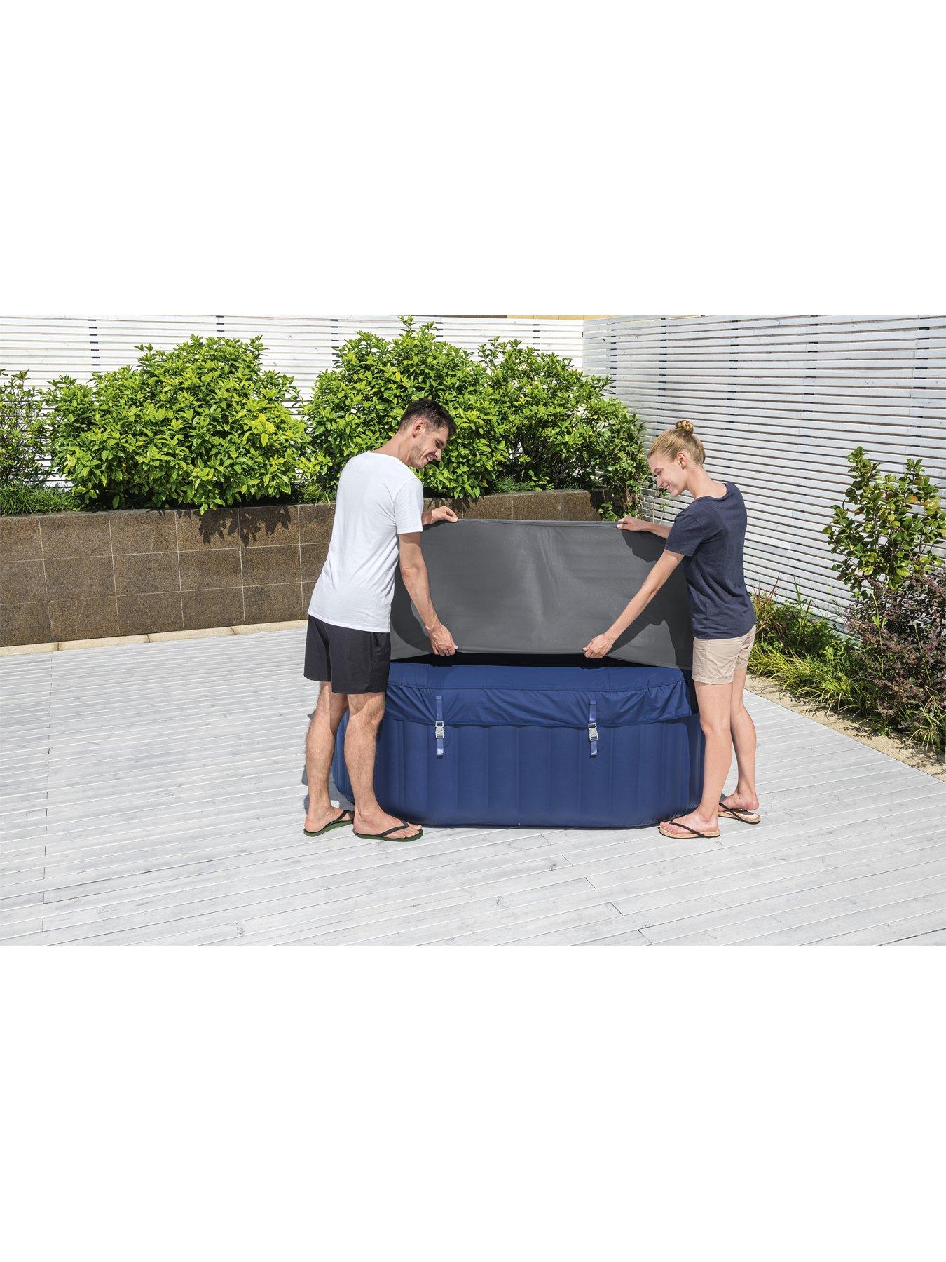 Lay-Z-Spa Energy Saving Thermal Hot Tub Cover – Square Very