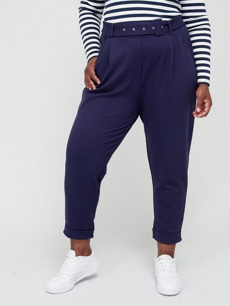 v-by-very-curve-belted-ponte-peg-trousers-navy