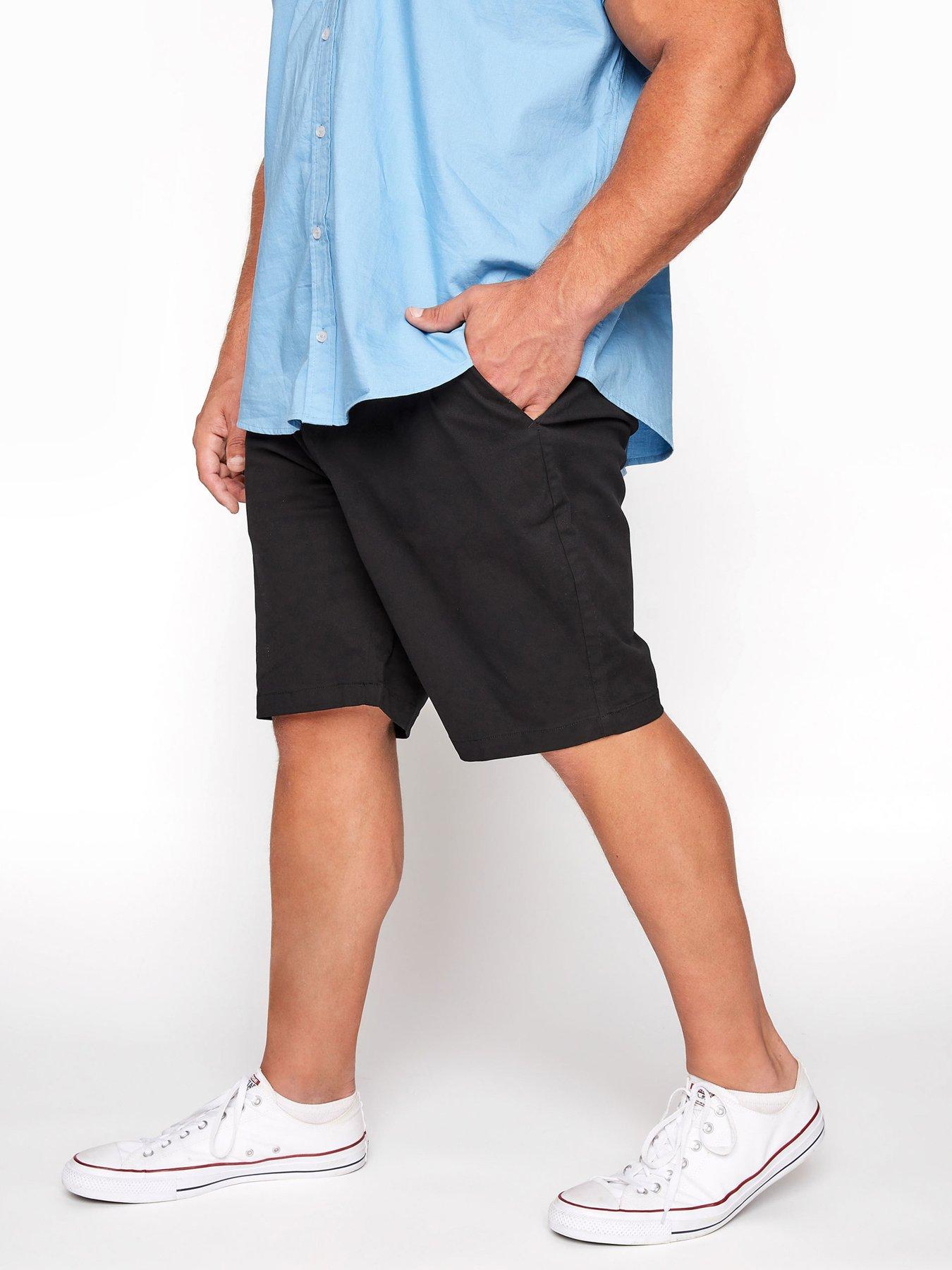 Image 1 of 2 of BadRhino Stretch Chino Shorts - Black