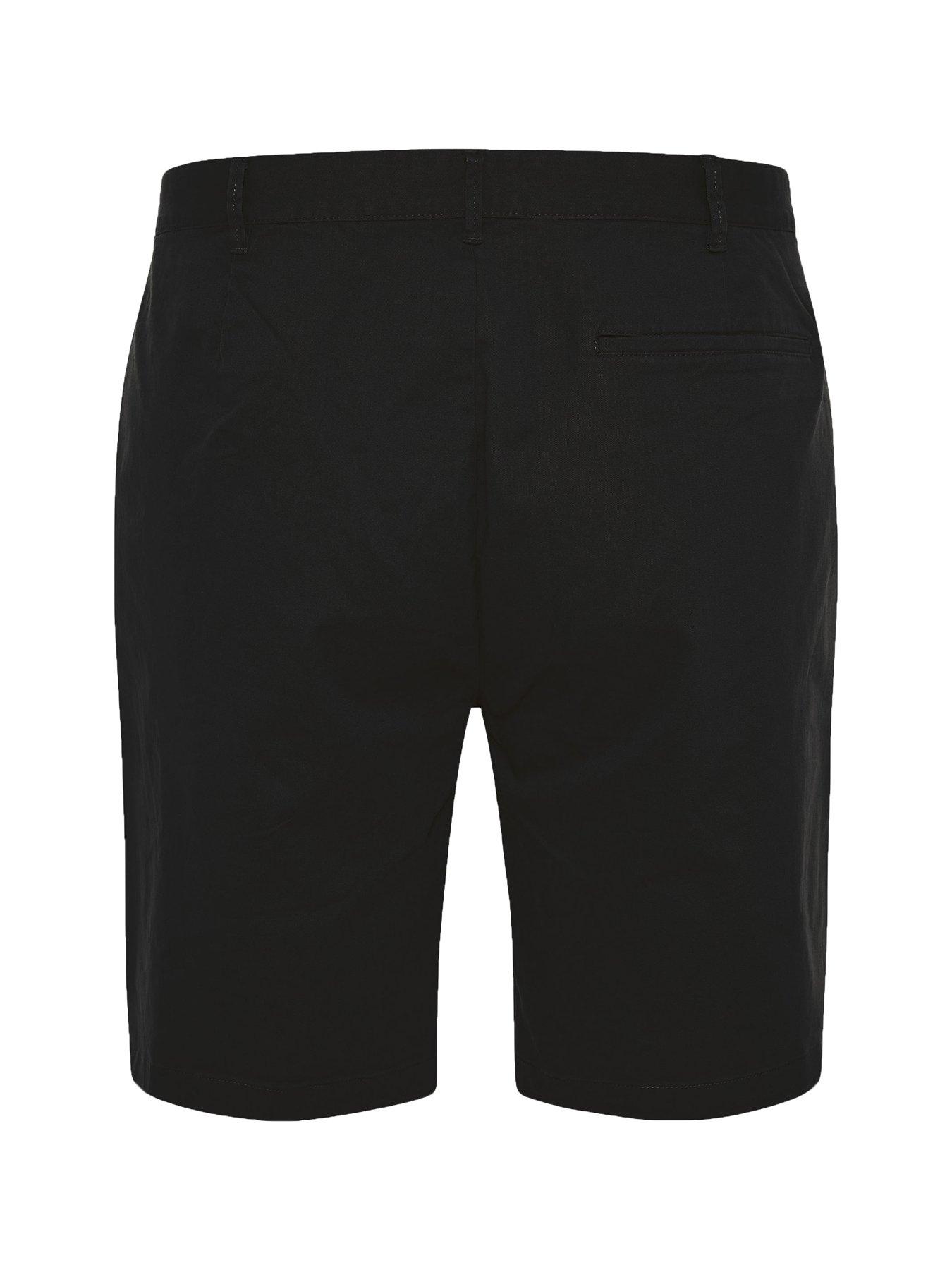 Image 2 of 2 of BadRhino Stretch Chino Shorts - Black