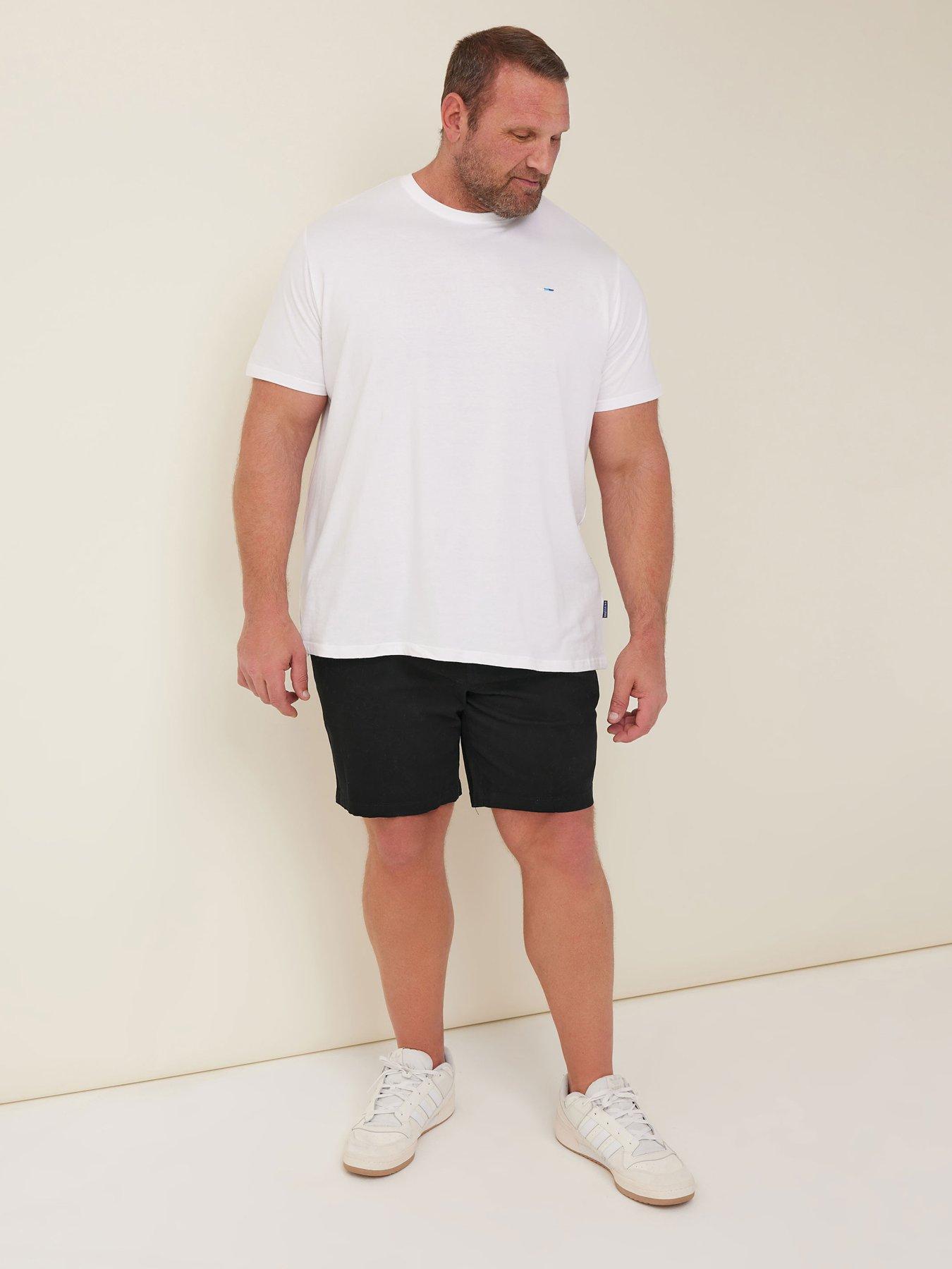 Image 3 of 4 of BadRhino Stretch Chino Shorts - Black