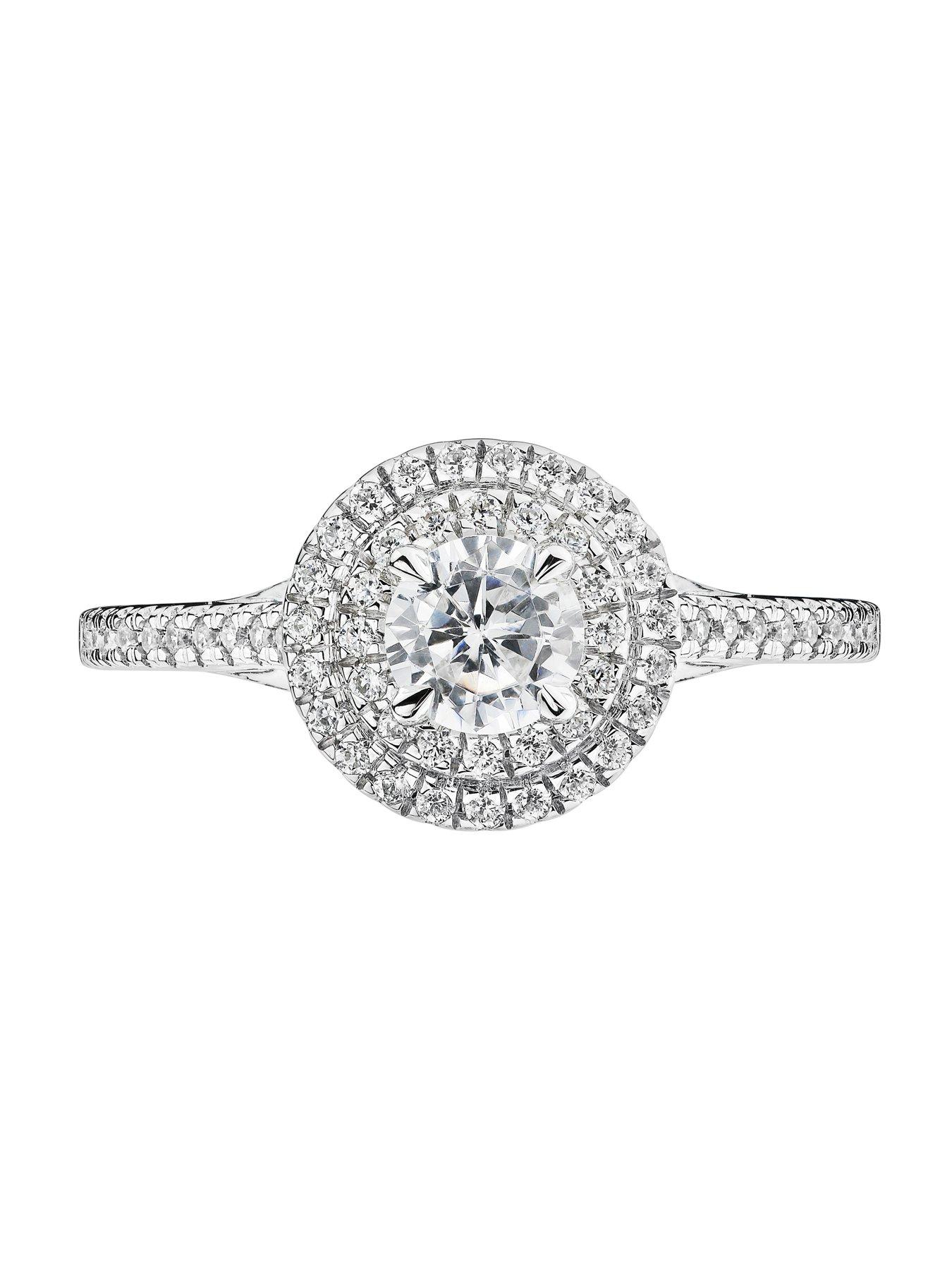 Image 3 of 6 of Created Brilliance Sienna Created Brilliance 9ct White Gold 0.70ct Lab Grown Diamond Engagement Ring
