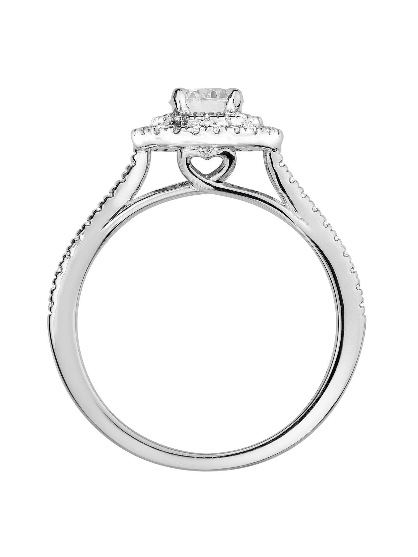 Image 4 of 6 of Created Brilliance Sienna Created Brilliance 9ct White Gold 0.70ct Lab Grown Diamond Engagement Ring