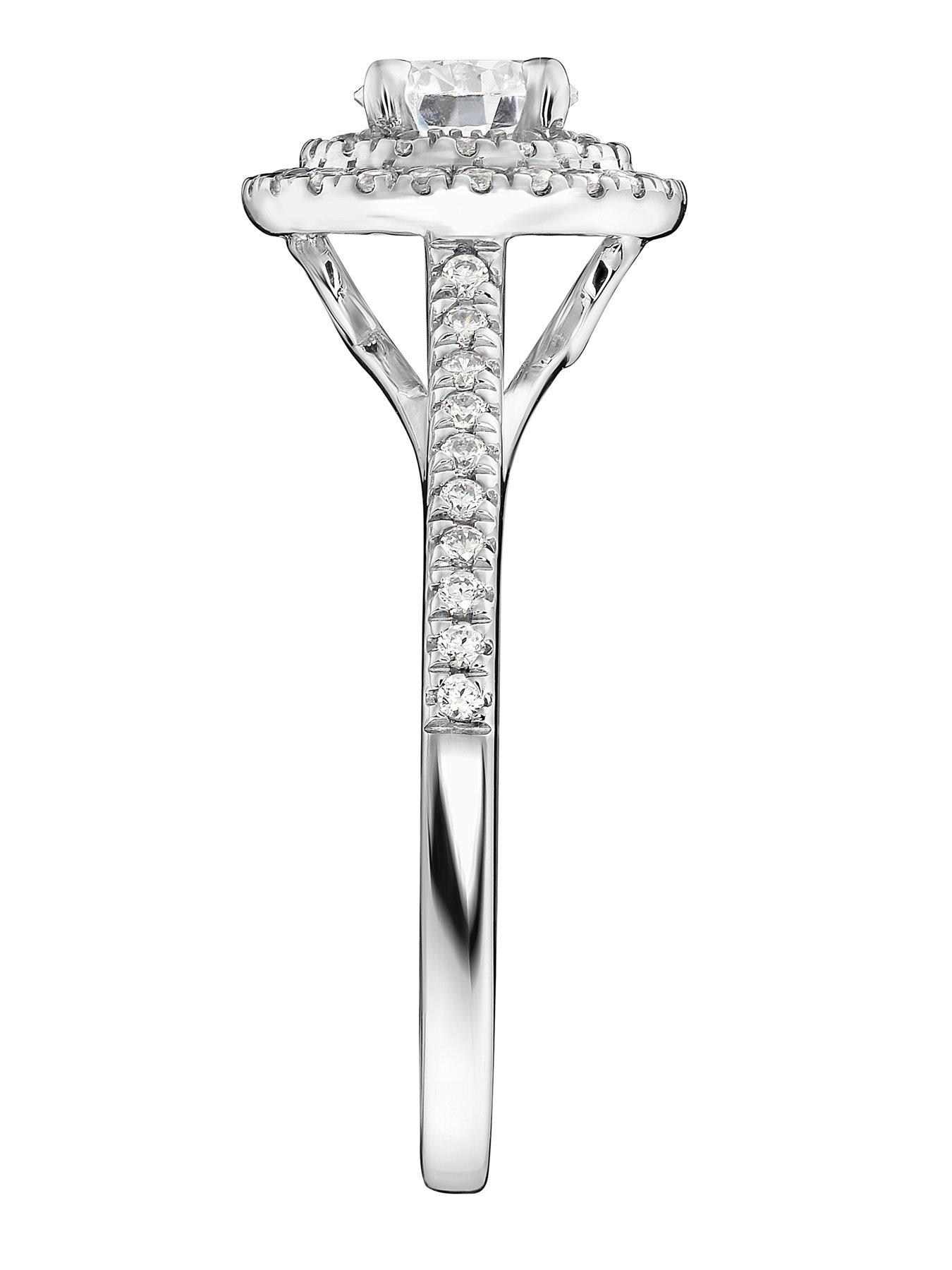 Image 5 of 6 of Created Brilliance Sienna Created Brilliance 9ct White Gold 0.70ct Lab Grown Diamond Engagement Ring
