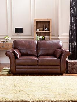 Product photograph of Very Home Vantage Italian Leather 2 Seater Sofa - Fsc Reg Certified from very.co.uk