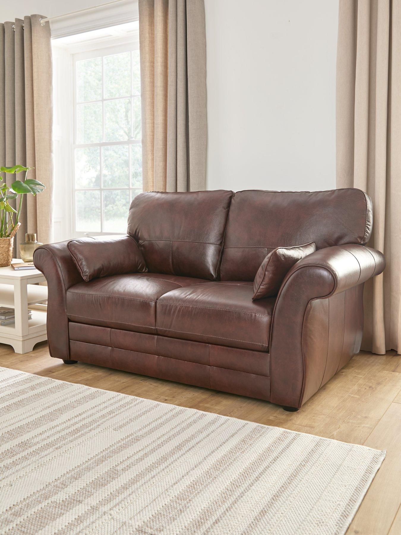 New leather deals sofas for sale