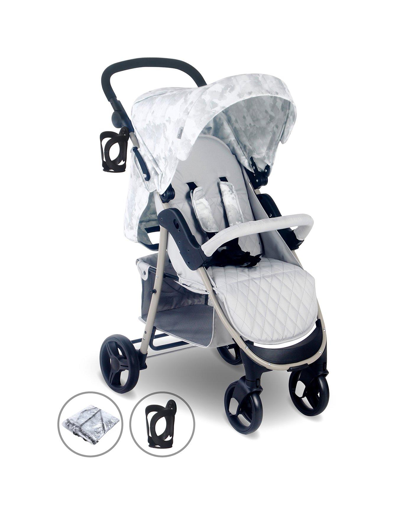 My babiie 2024 stroller blue