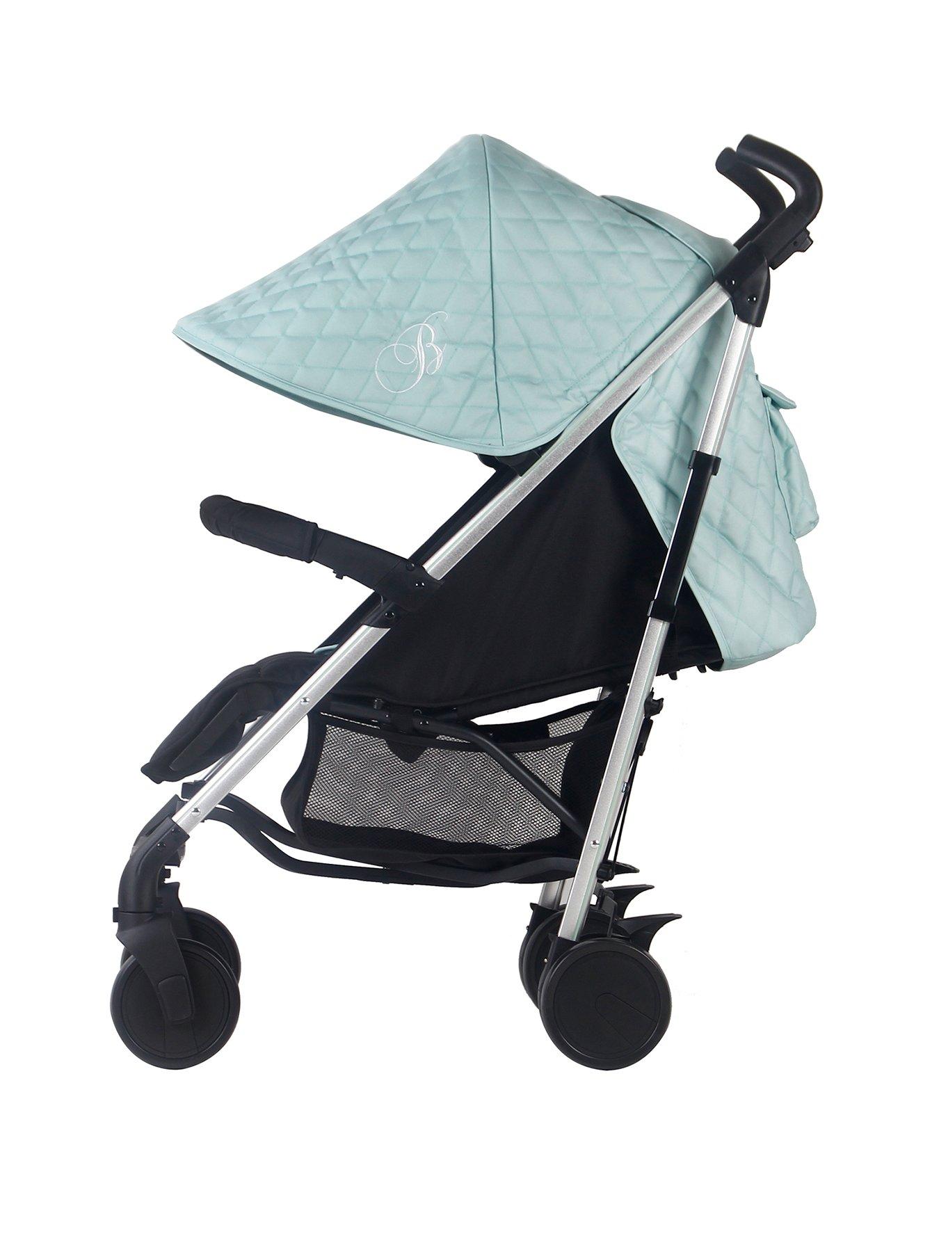 My Babiie Billie Faiers MB51 Quilted Aqua Stroller very