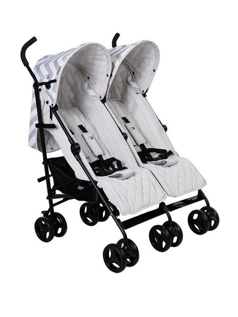 my-babiie-billie-faiers-grey-chevron-twin-stroller