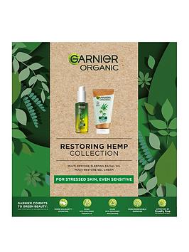 garnier-organic-restoring-and-soothing-hemp-collection-face-sleeping-oil-andnbspgel-cream-for-stressed-andnbspsensitive-skin