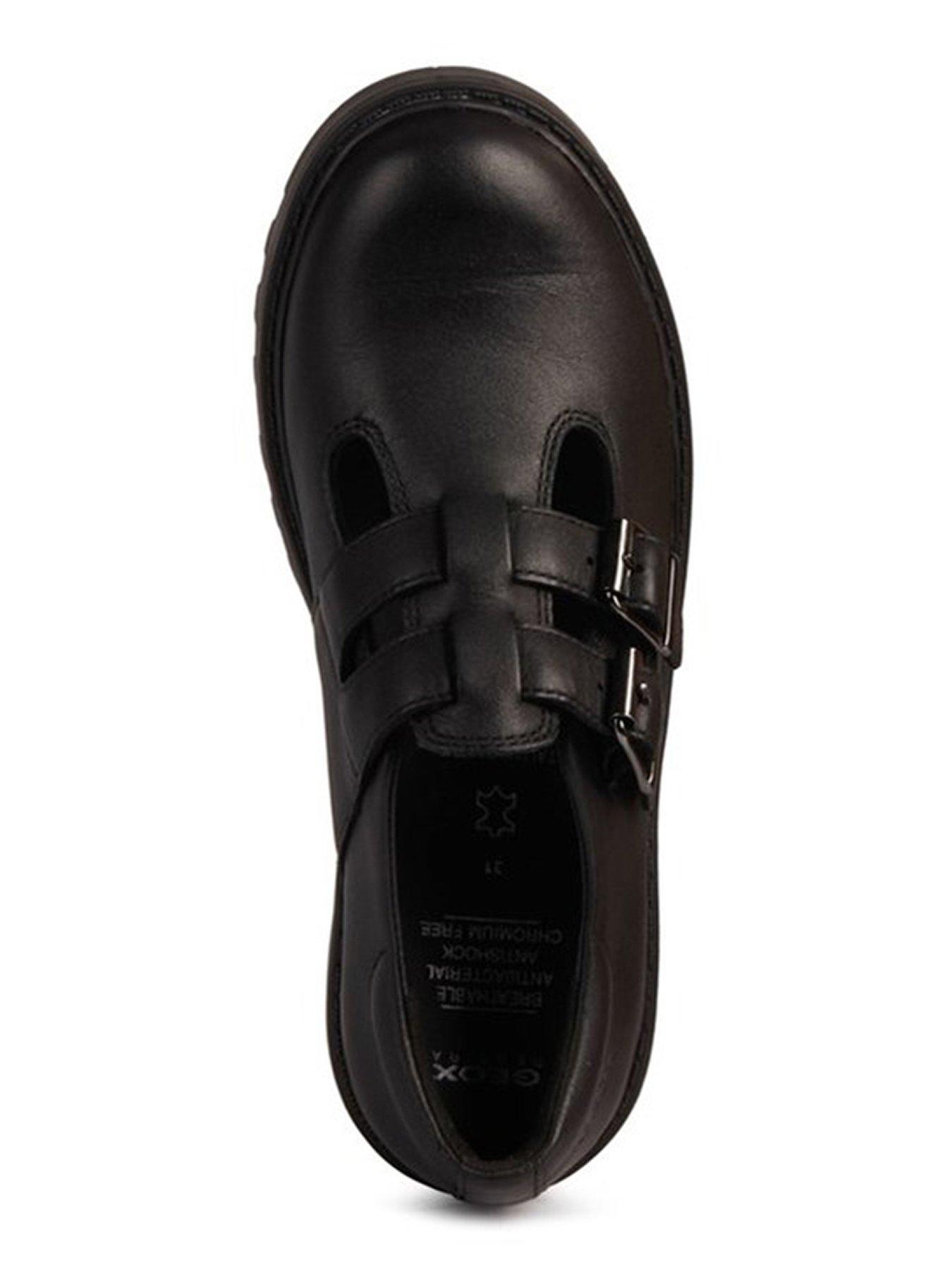 Image 4 of 5 of Geox Casey Girls Buckle School Shoe - Black