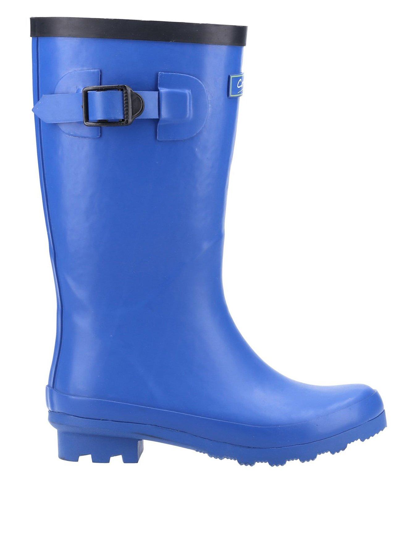 Royal blue outlet rain boots