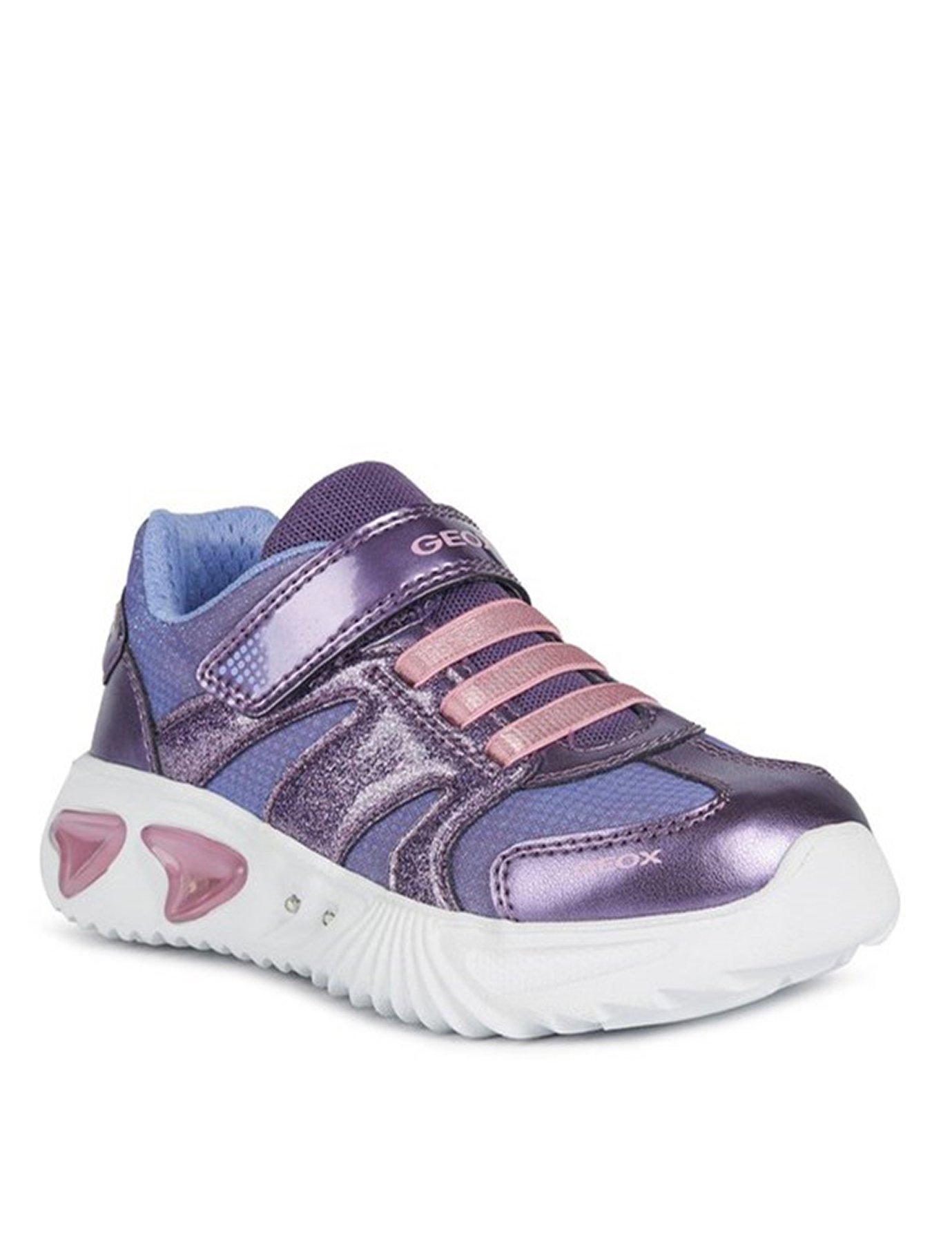  Girls Assister Strap Trainer - Purple/Pink