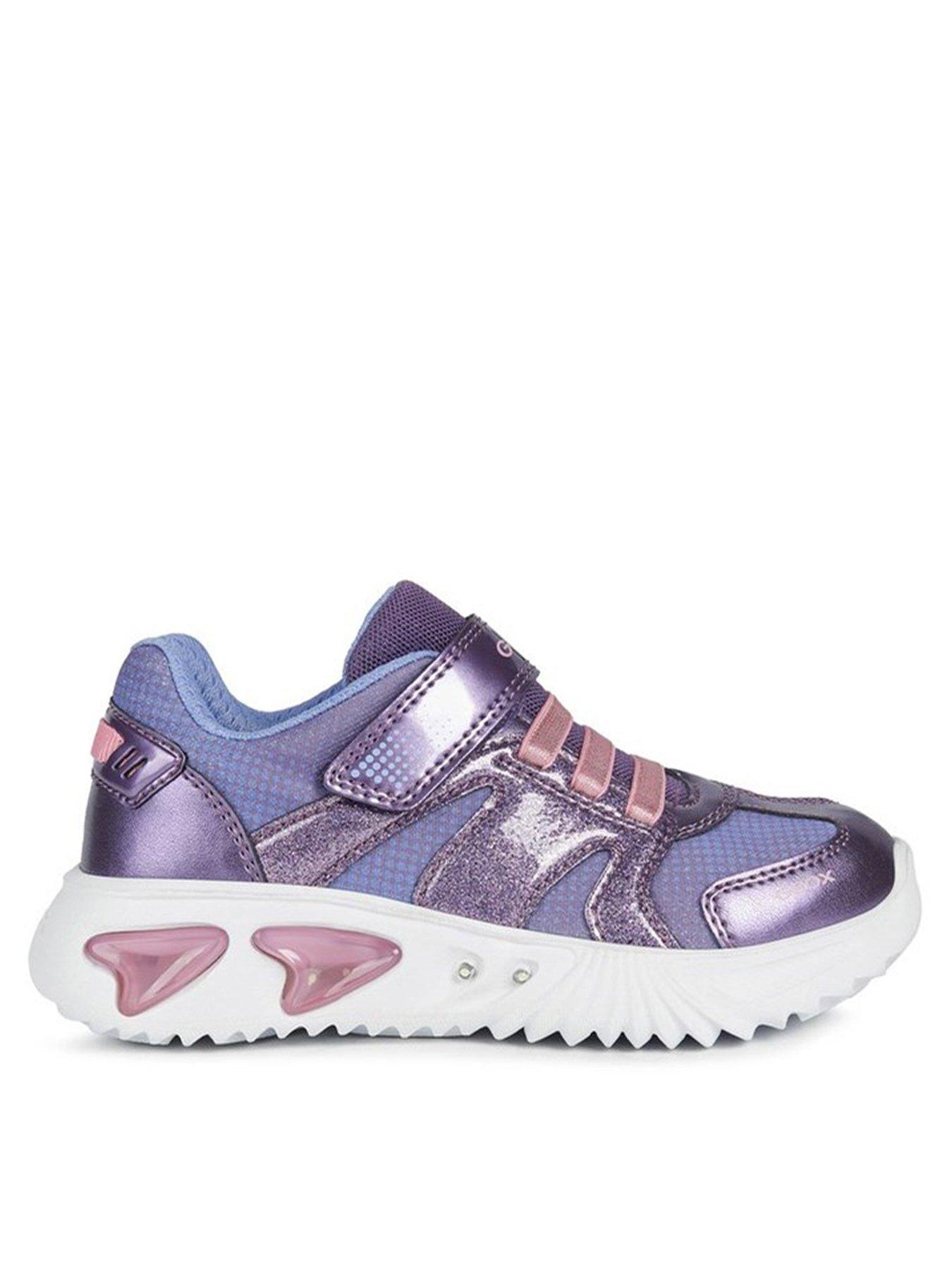  Girls Assister Strap Trainer - Purple/Pink