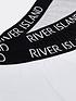  image of river-island-boys-5-pack-waistband-boxers-blackgrey