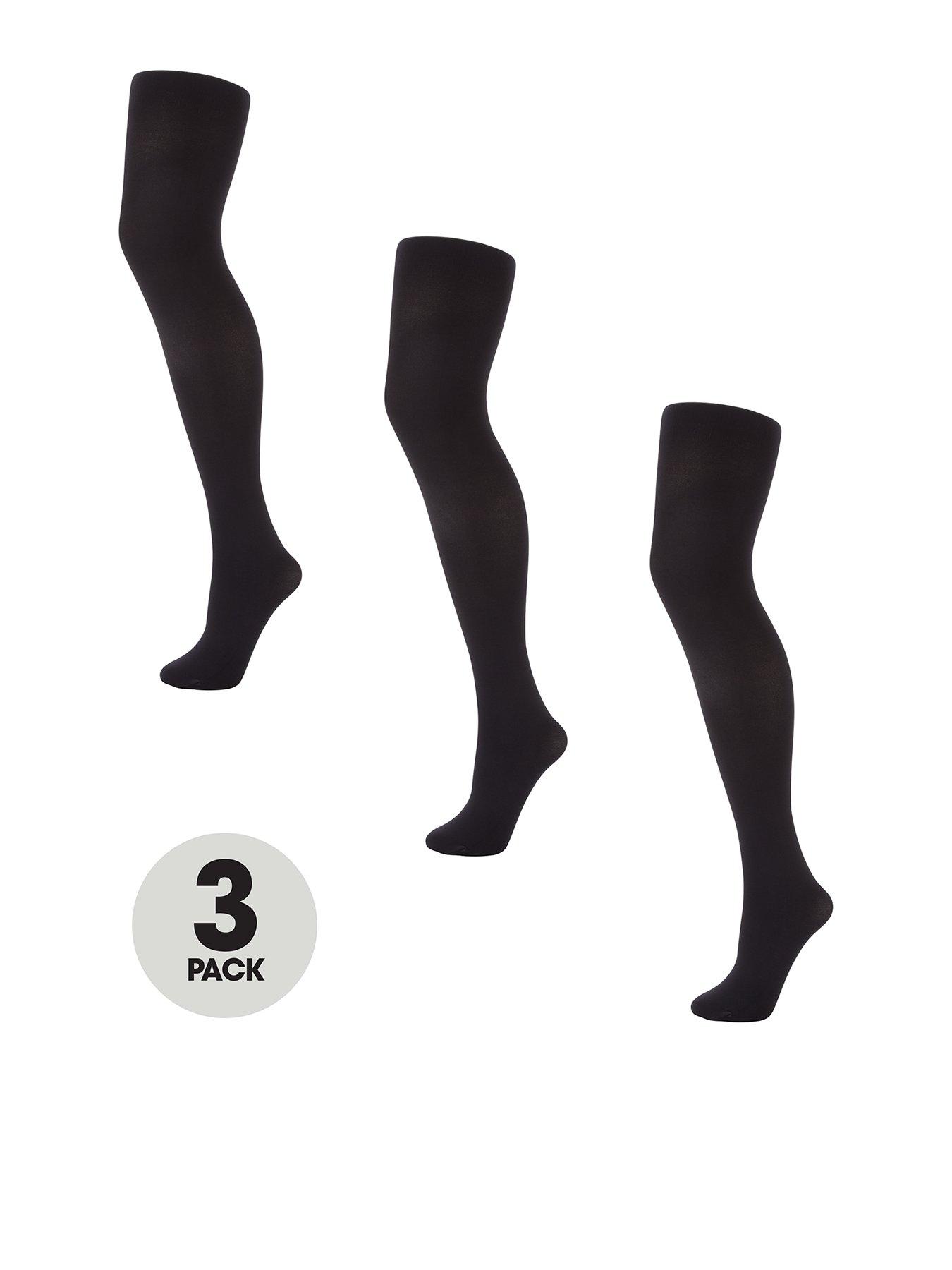 Buy Black 3 Pack 80 Denier Opaque Tights from Next USA