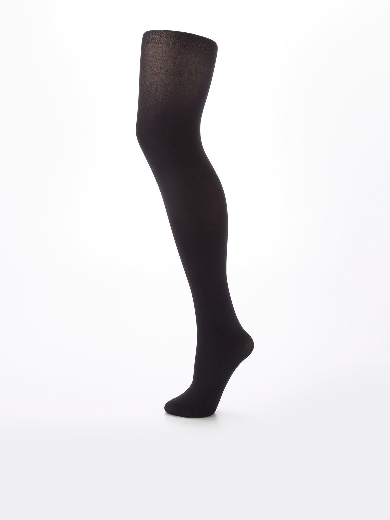 The Very Collection 100 Denier Black Confident Curve Tights