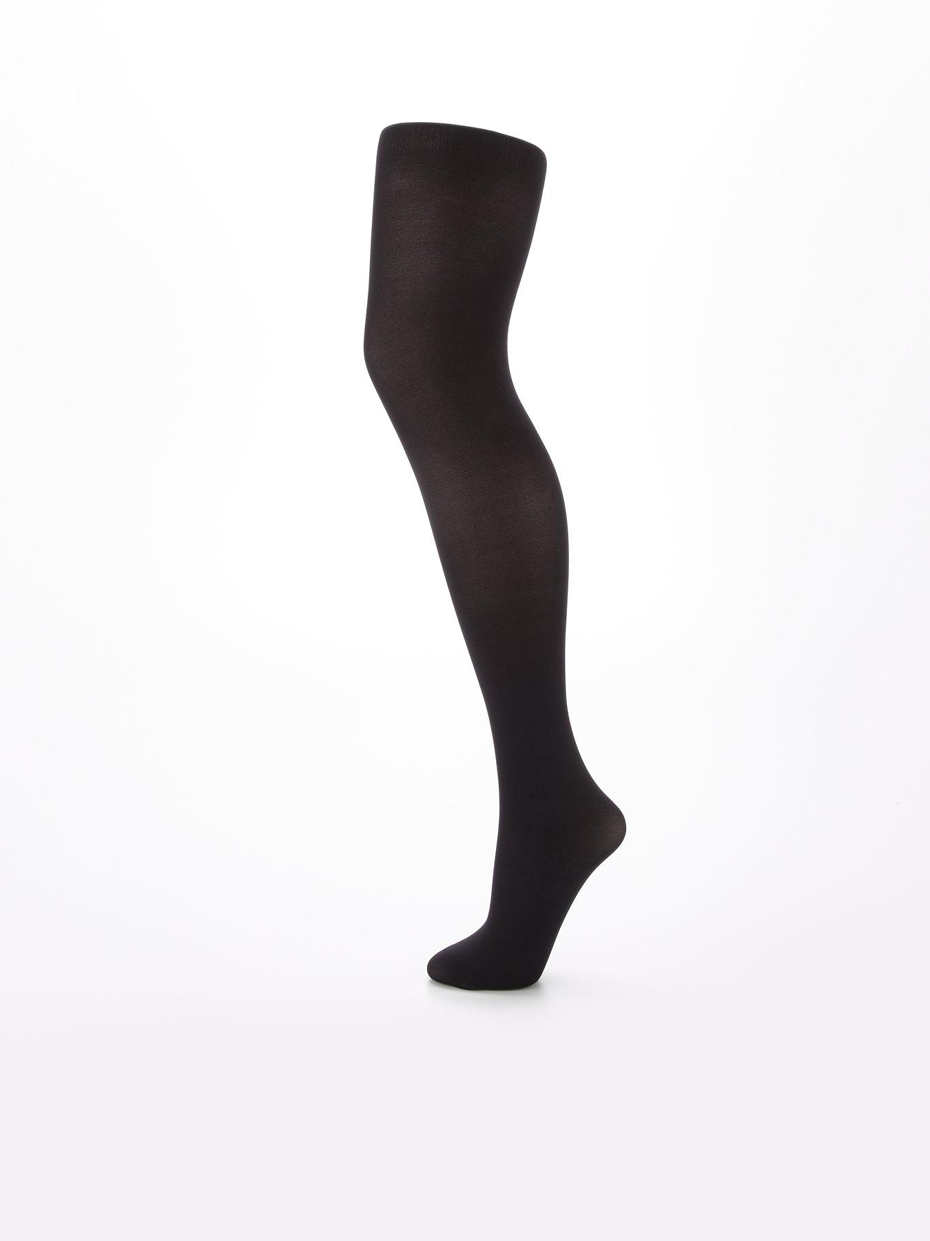 Image 2 of 3 of V by Very Tights&nbsp;40 Denier Opaque (3 Pack) - Black&nbsp;