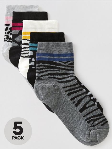 v-by-very-5-pack-animal-print-anklet-socks-multi