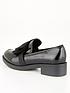  image of v-by-very-wide-fit-nala-bow-loafer-blacknbsp