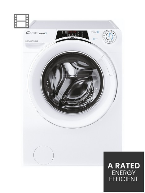 candy-rapido-ro14116dwmce-11kg-loadnbspa-rated-washing-machine-with-1400-rpm-spin-wifi-connectivity-white